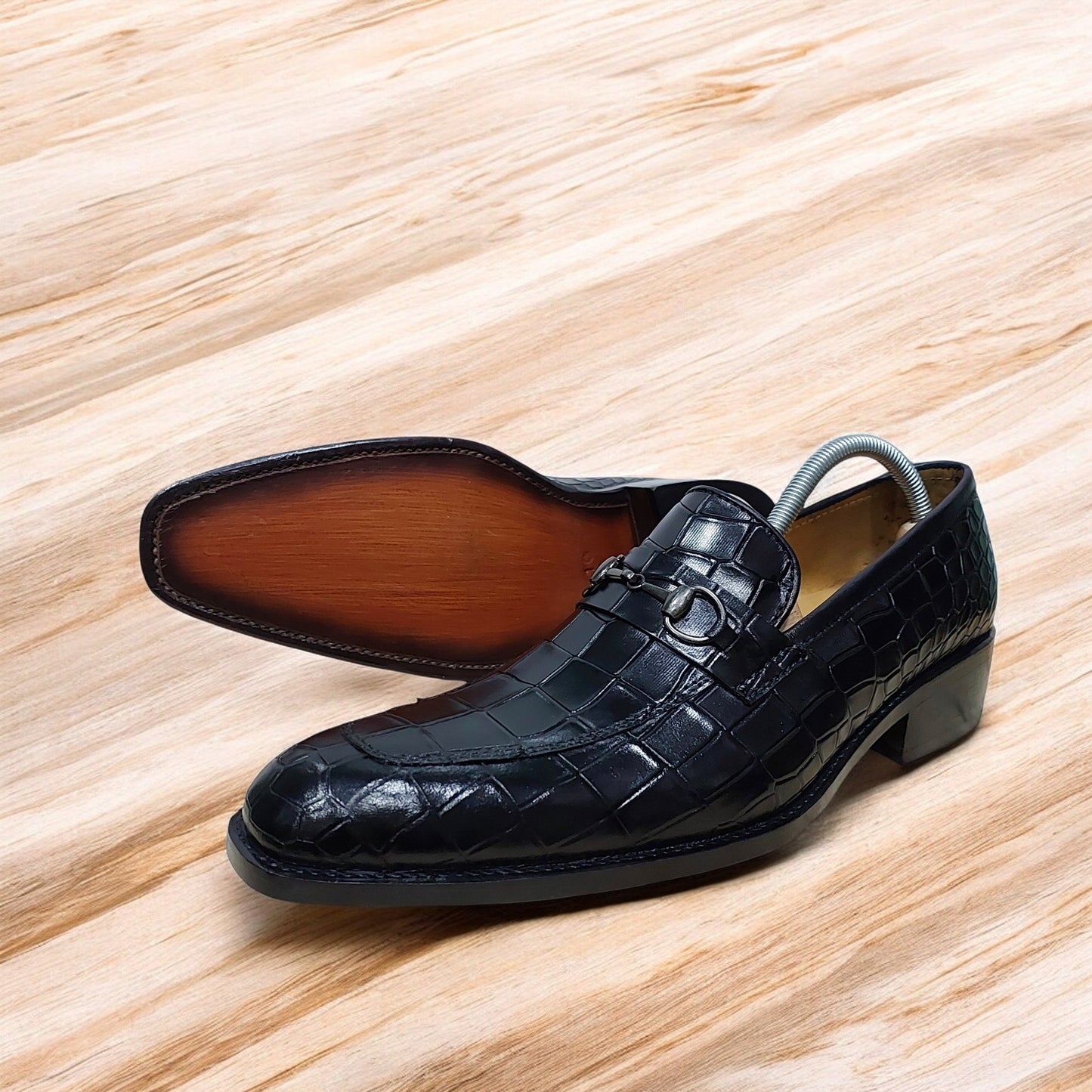 Handmade Leather Formal Shoes For Men Loafer Shoes